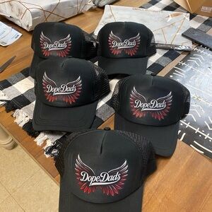 Dope Dads Black Trucker Hat